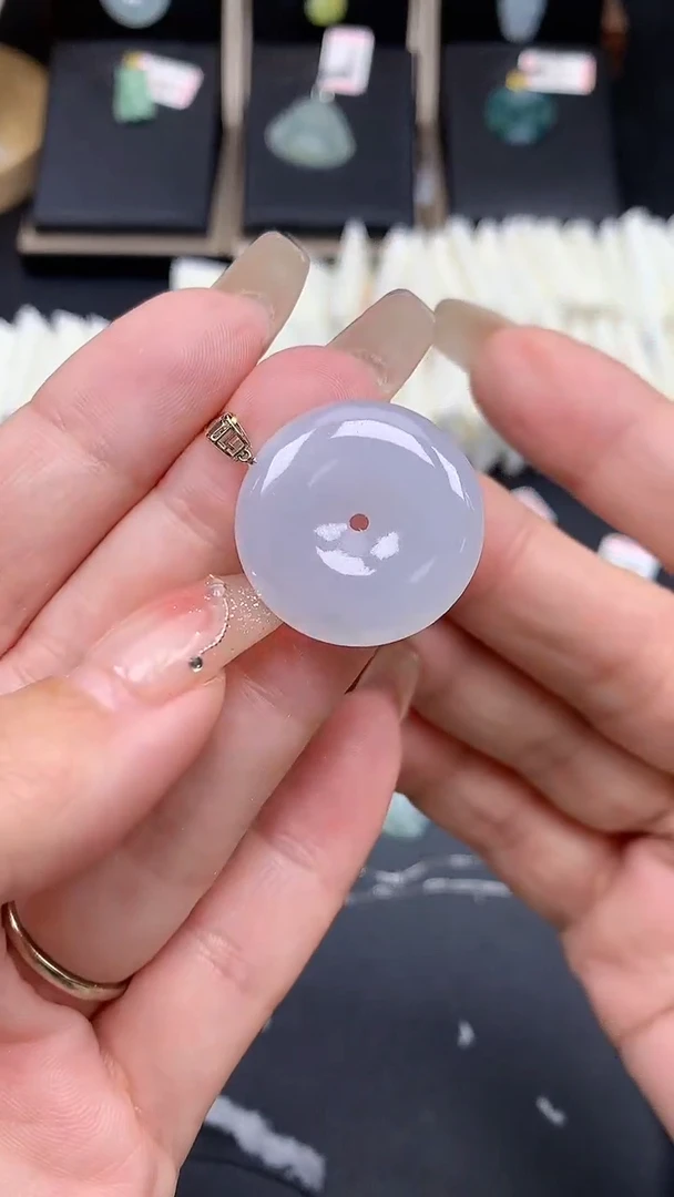 【闪购商品】翡翠吊坠(不含链)18K金镶嵌MS151402