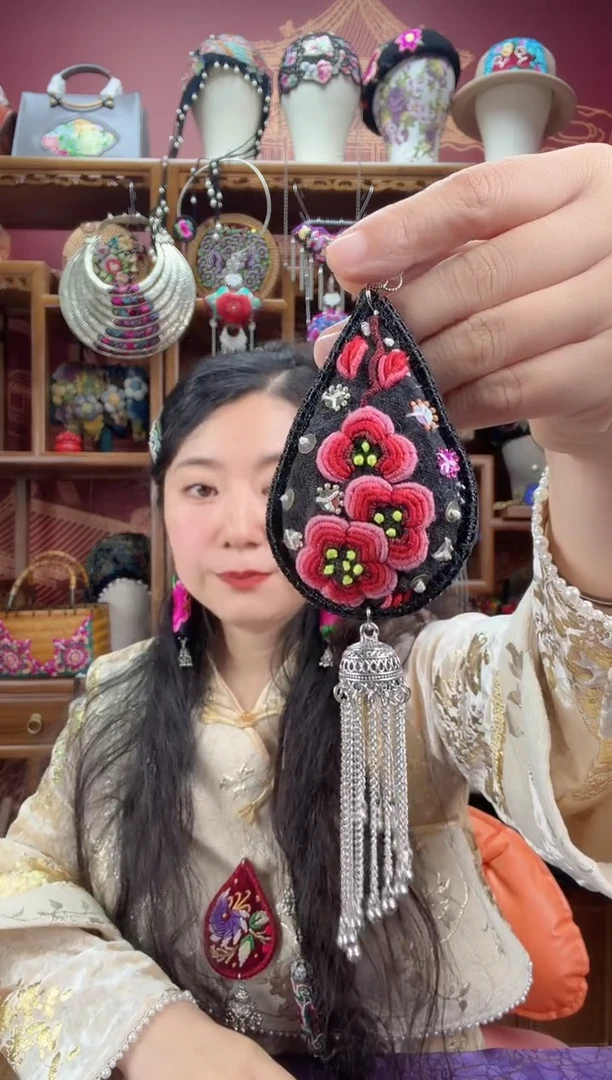 刺绣陳*高压襟111 甜甜家