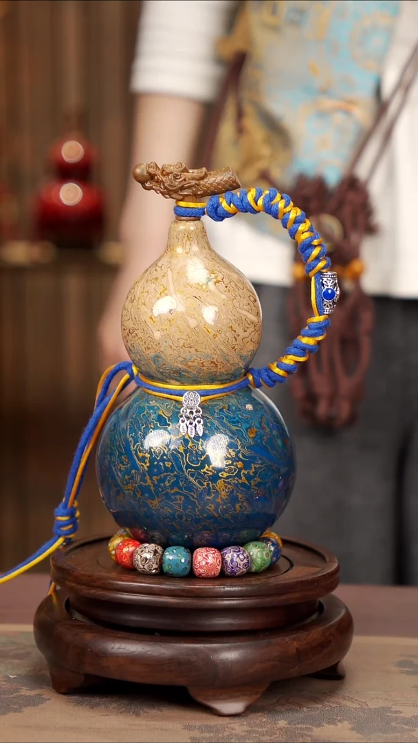 【闪购商品】66易林高端工艺大漆酒葫芦488