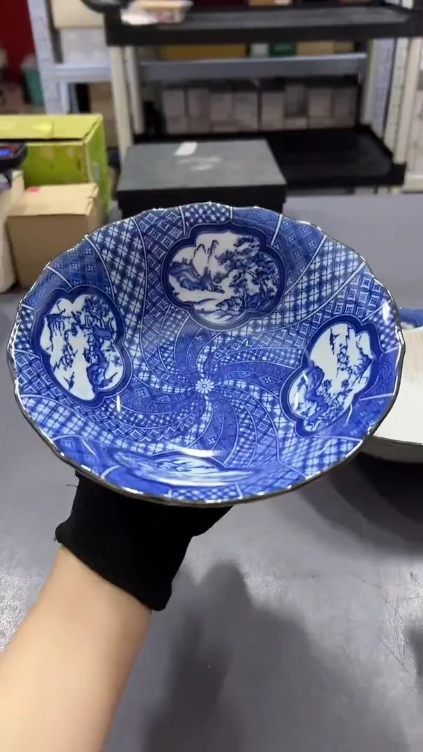 瓷片满38包邮，编号：F820 单只