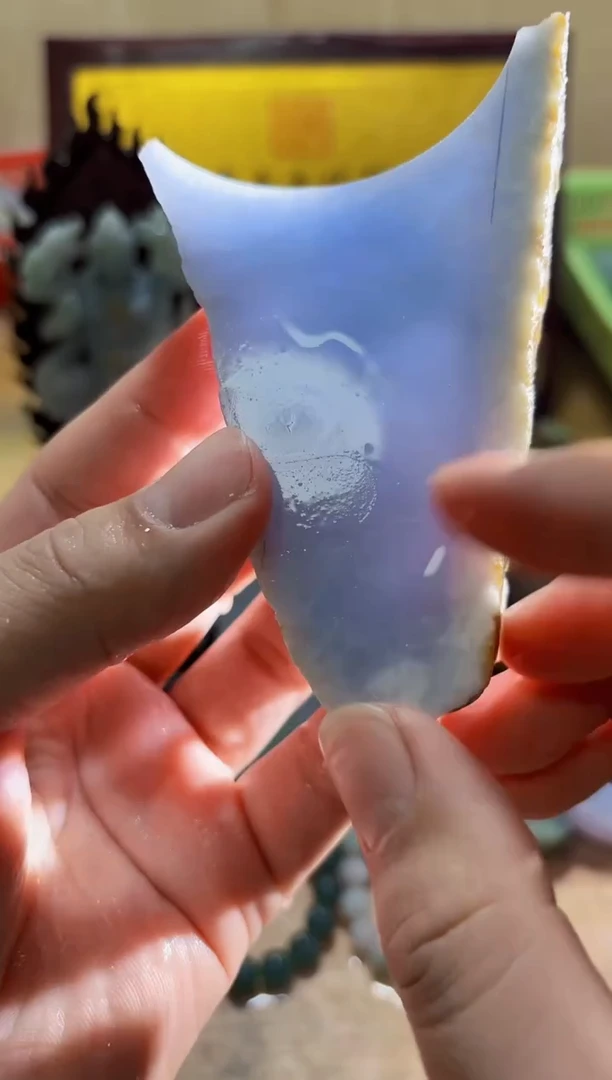 未镶嵌挂件翡翠A货常星6864