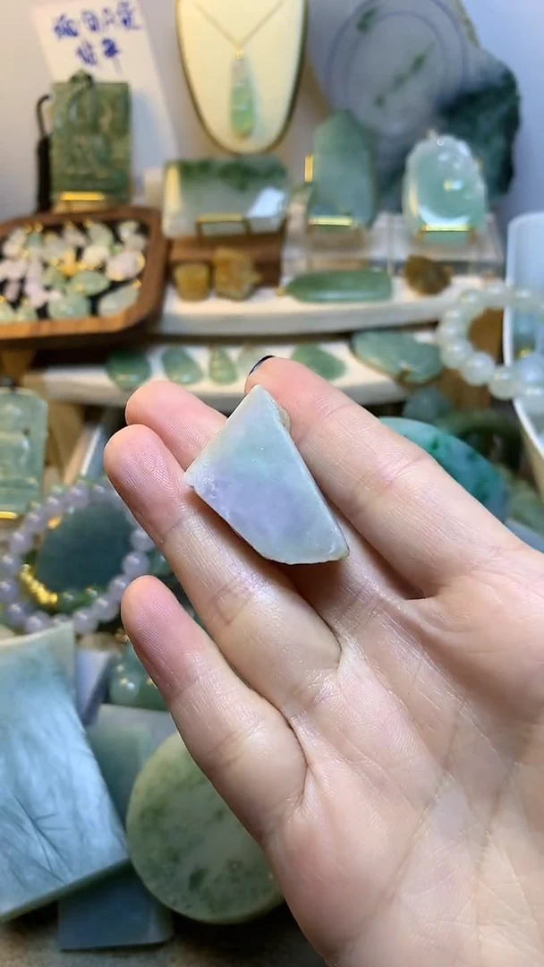 未镶嵌挂件翡翠缅甸A货翡翠，没有运费险