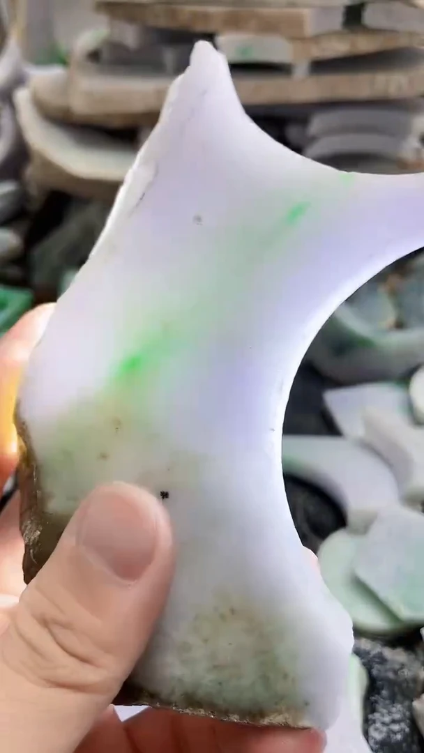 裸石翡翠天然A货翡翠板料