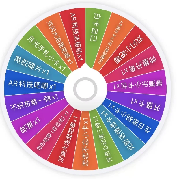 恋与深空15.9米超值盲盒小转盘盲盒（代拆）同人二创