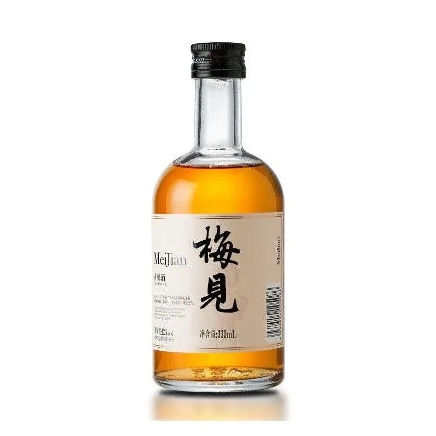 梅见青梅原味青梅酒12度330ml整箱6瓶果酒