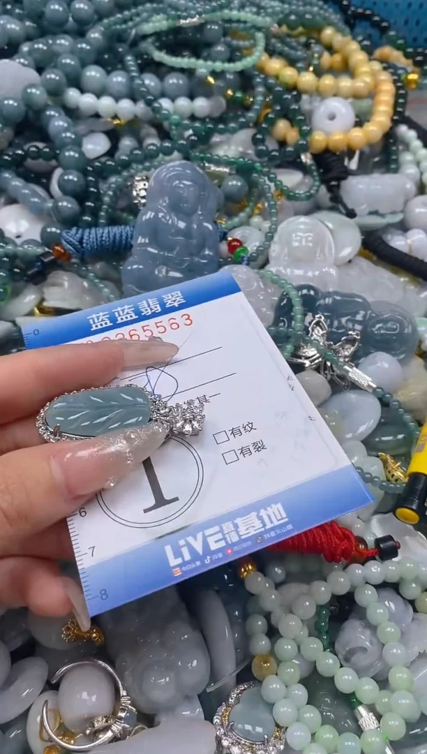 翡翠未镶嵌颈饰闪购0265563
