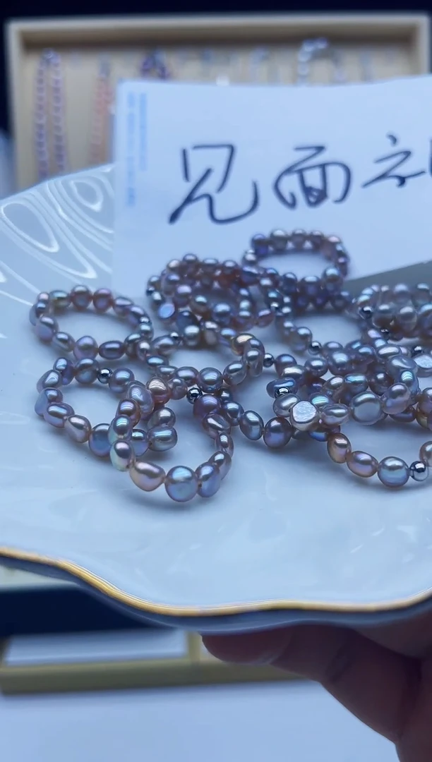 未镶嵌戒指淡水珍珠戒指多样性发其一