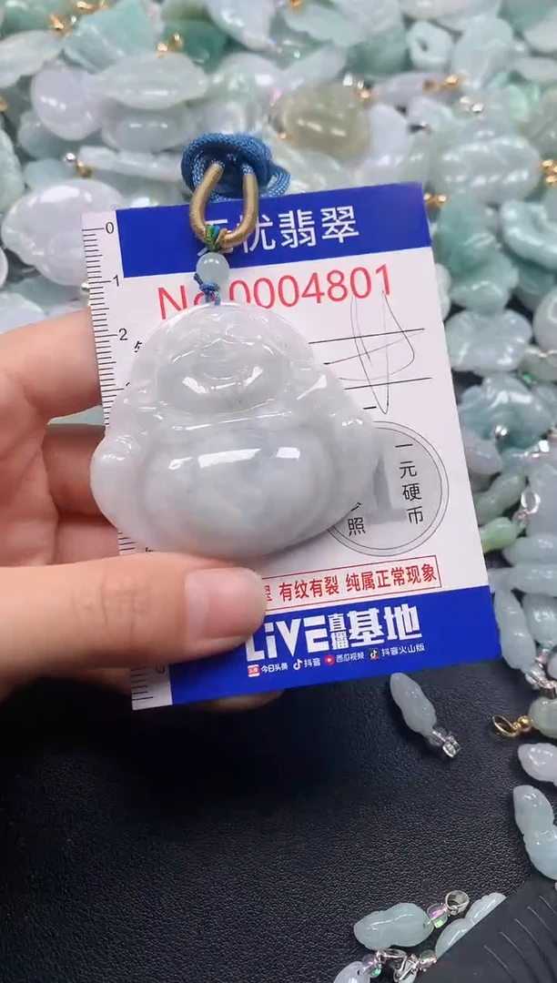 吊坠(不含链)未镶嵌翡翠4801