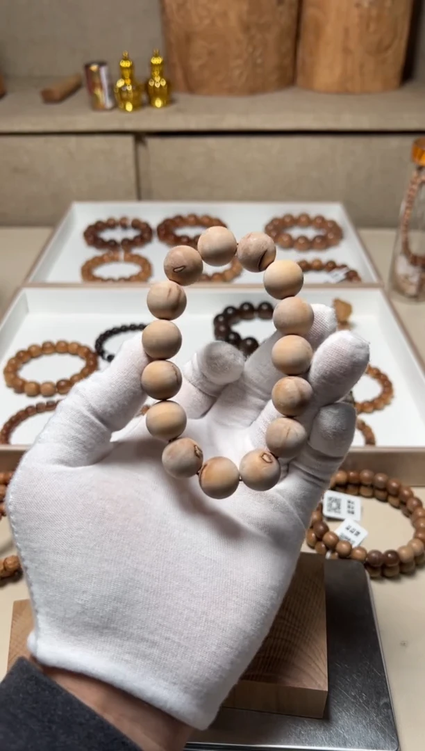 檀香木手串/手链老山檀香1.5瑕疵福利