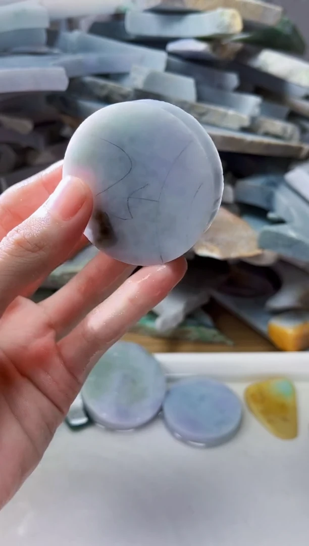 裸石翡翠翡翠a货正品玉石陈279