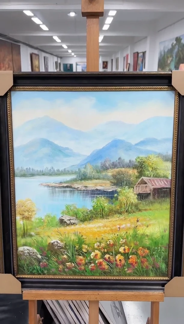 富*龍牛魔王高端手绘油画5-6
