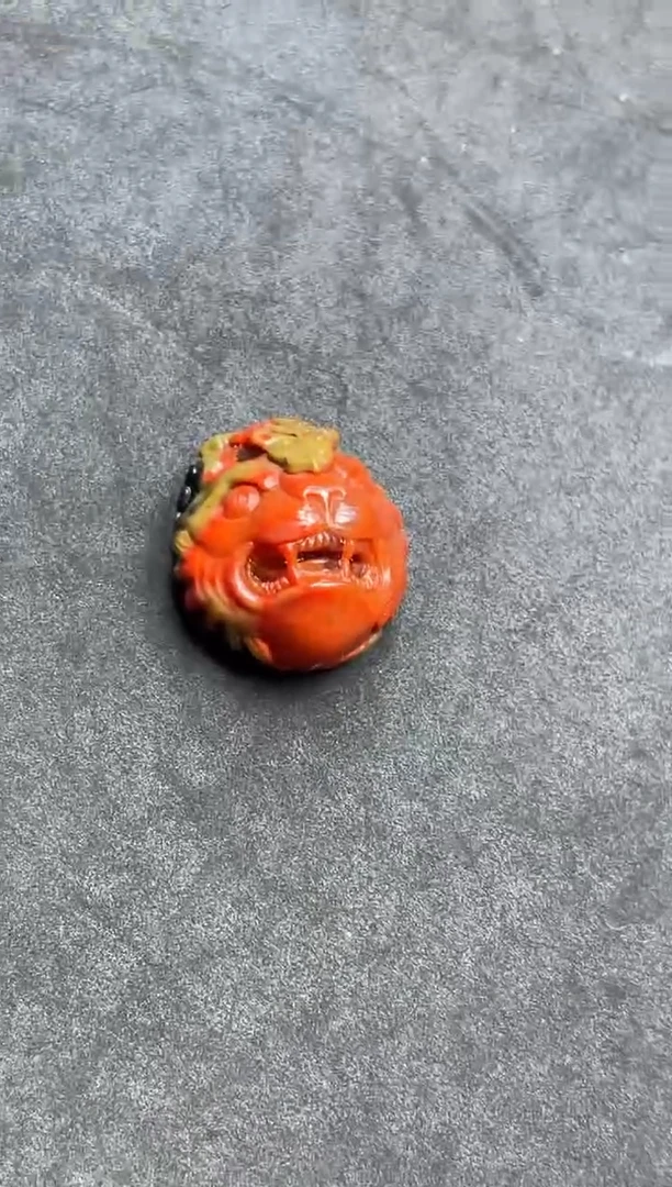 南红玛瑙挂件未镶嵌自*风巧家挂件