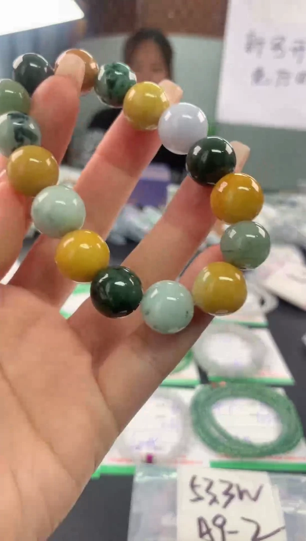 【闪购商品】翡翠手串未镶嵌62........