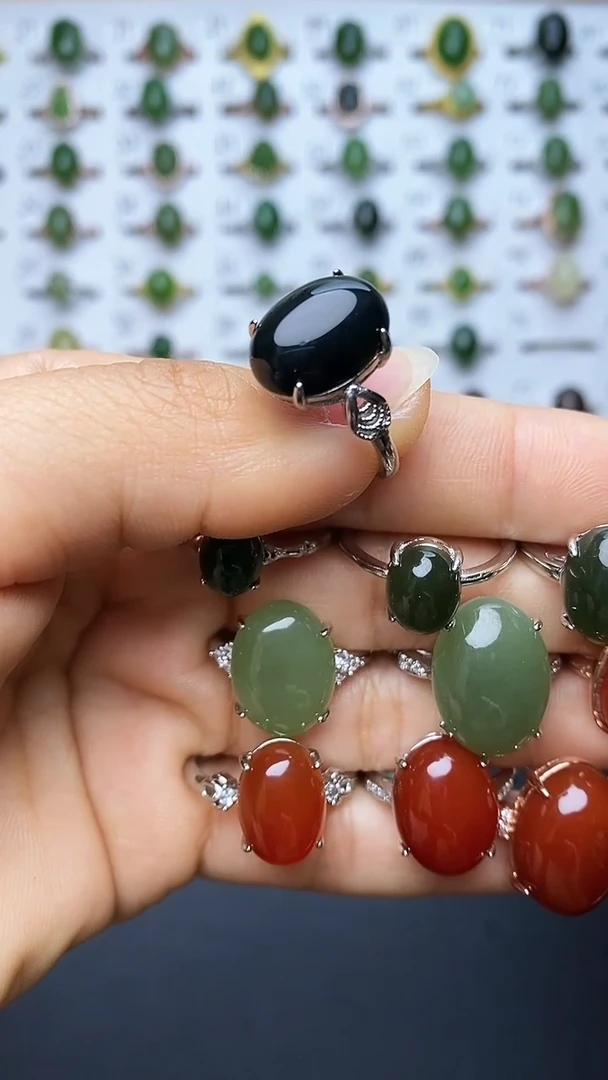 【闪购商品】和田玉戒指未镶嵌1