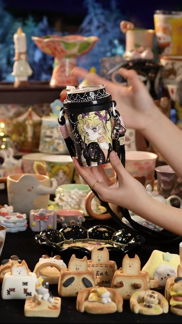 其他陶景德镇釉下彩手绘设计师款陶瓷