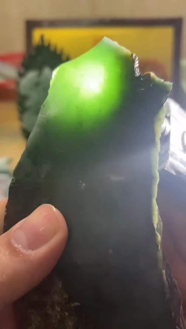 未镶嵌挂件翡翠A货常星6913