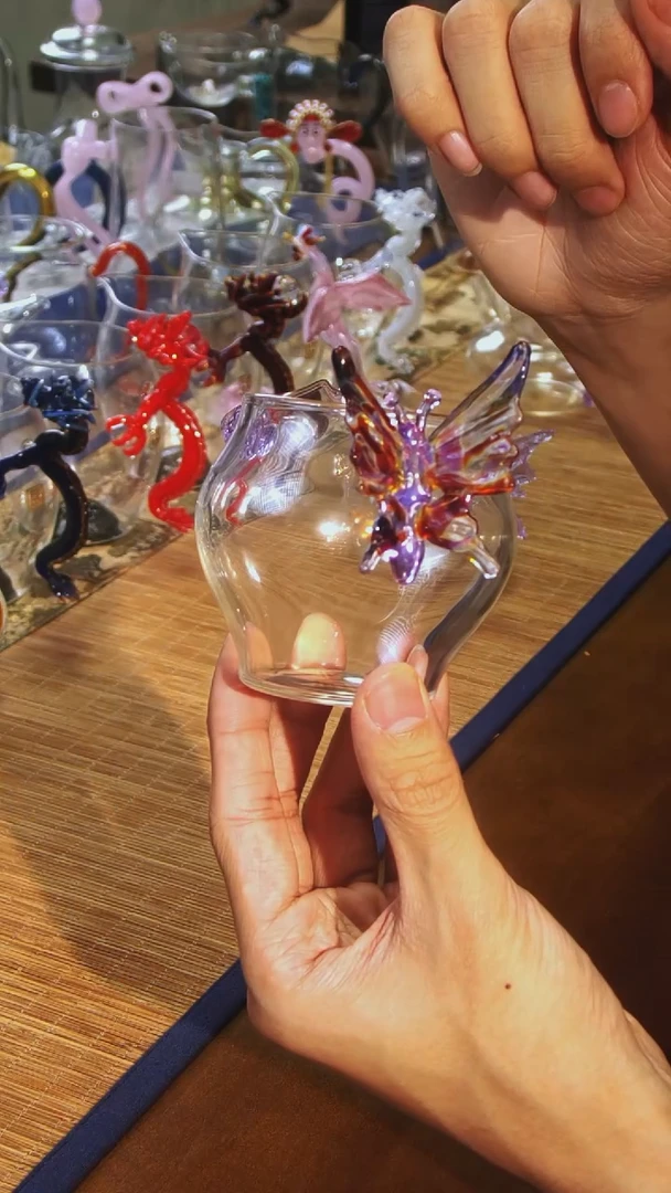 【闪购商品】蝴蝶公杯梦幻晶焱金标