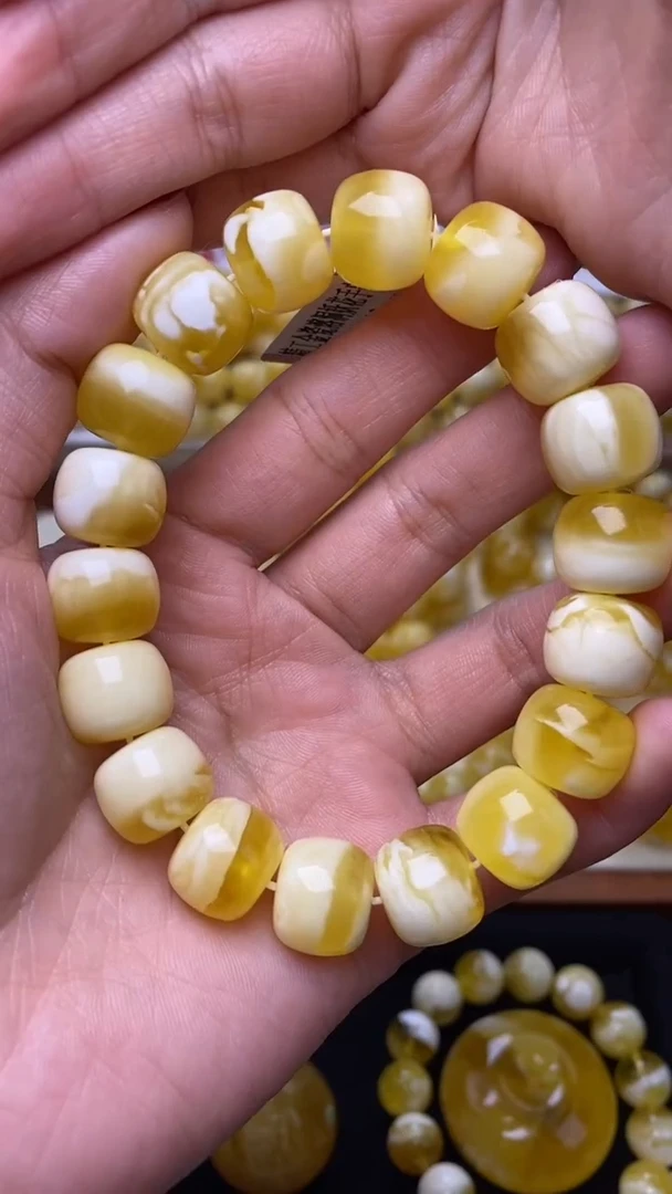 裸石蜜蜡未镶嵌葵.77 尺寸14+