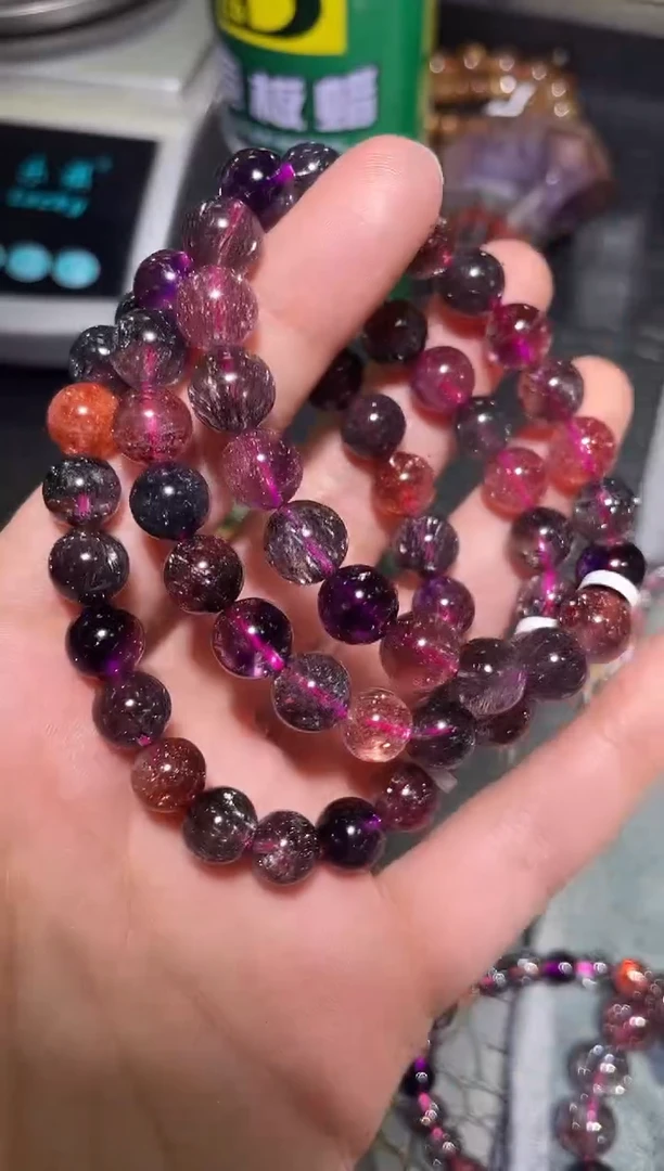 【闪购商品】水晶手链未镶嵌超七单圈A9（多样性发其一）