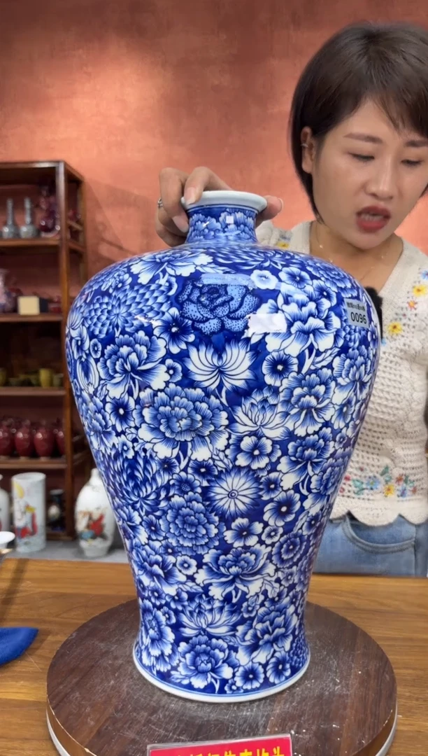 吴义松陶盟手绘陶瓷编码：0096