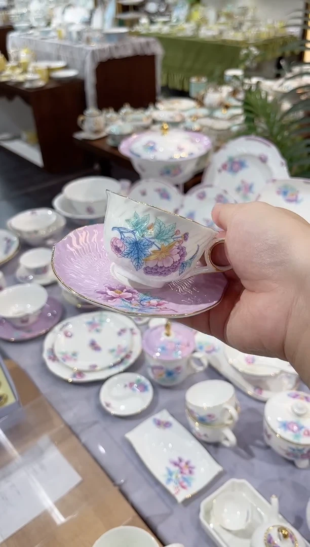 45%以上骨粉骨瓷咖啡杯碟