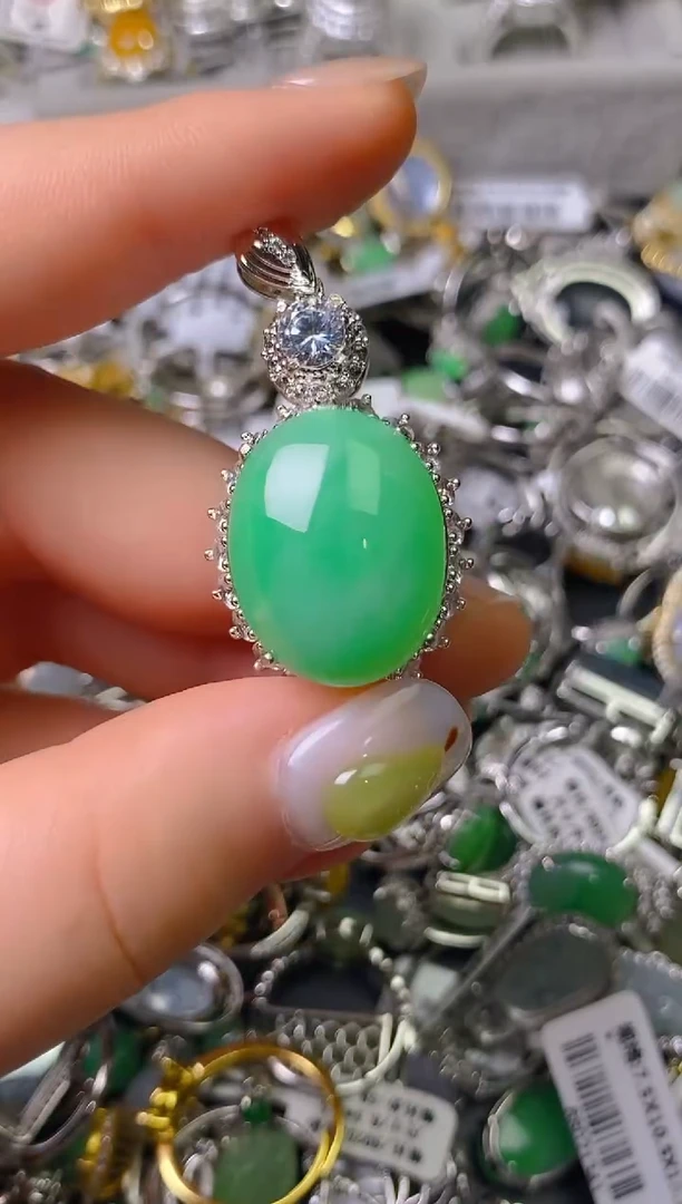 未镶嵌戒指翡翠铜托