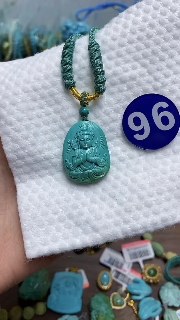 【闪购商品】绿松石项链未镶嵌96