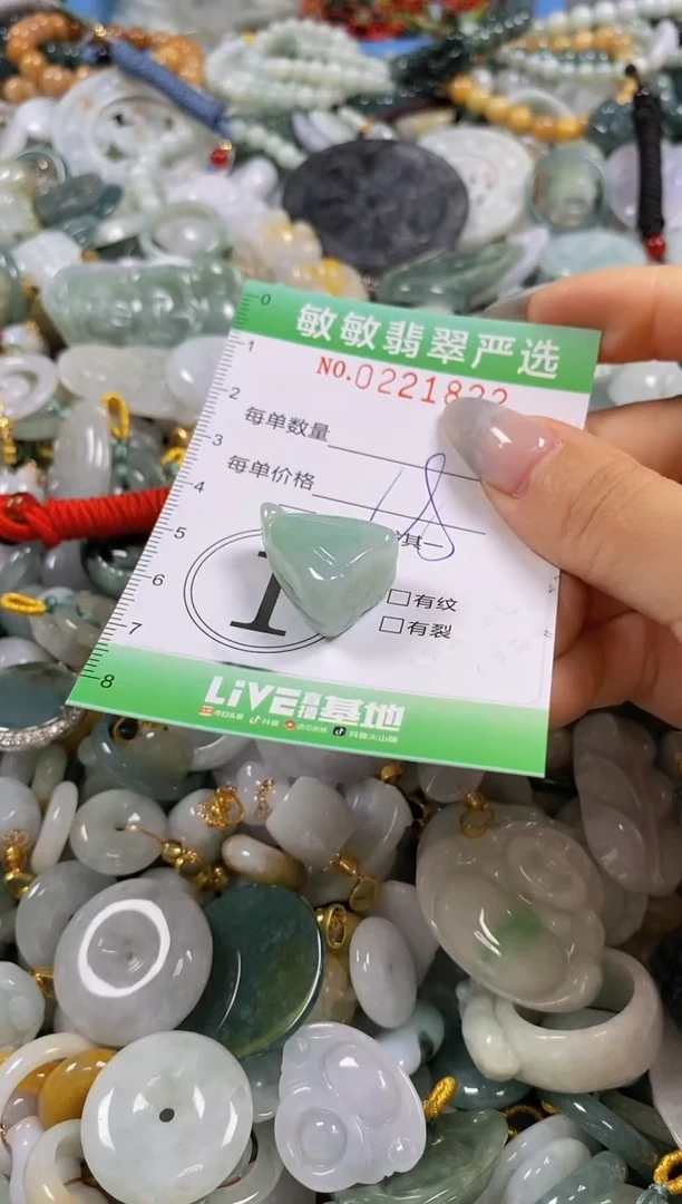 翡翠未镶嵌颈饰闪购0221822