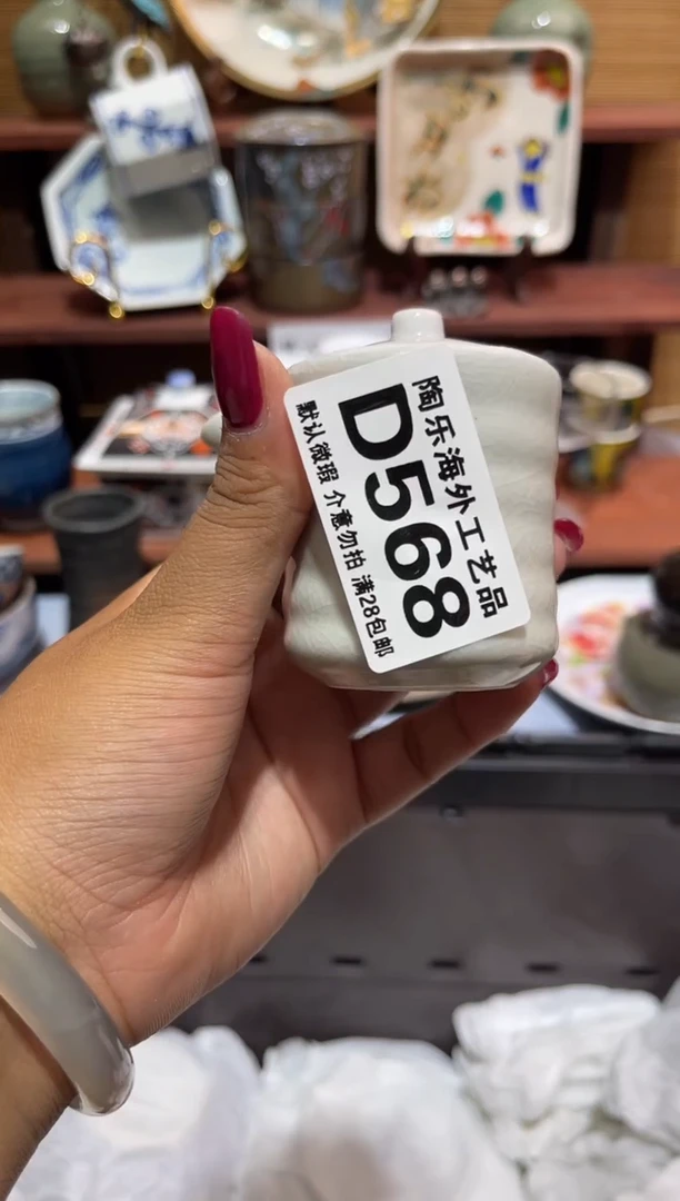 瓷片面**袋              D568