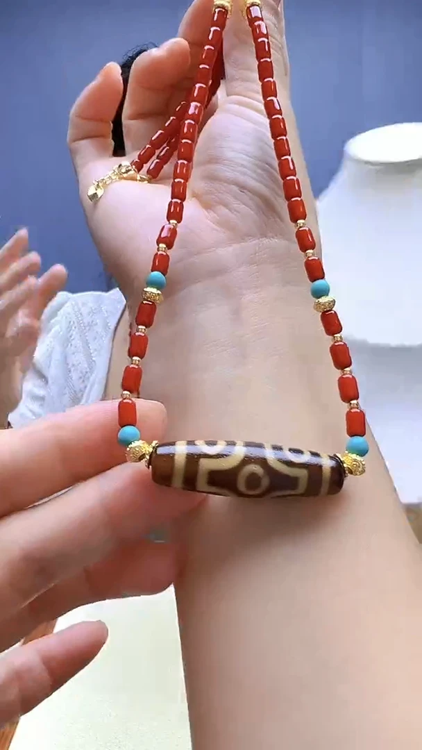 高货diy颈饰桶珠小米项链