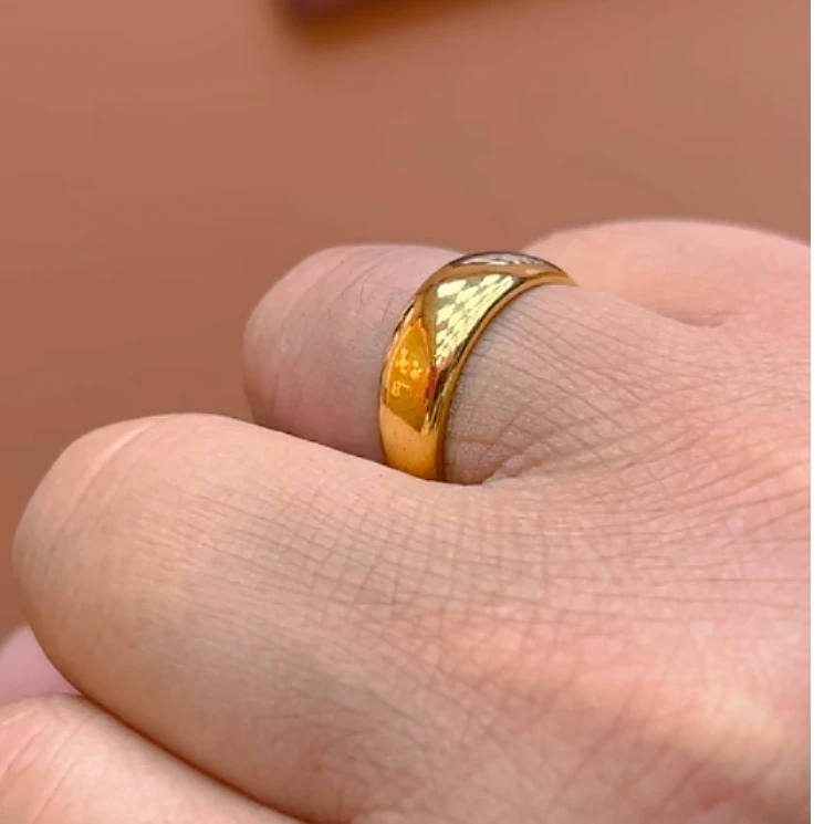 A104 气质光面戒A104 气质光面戒