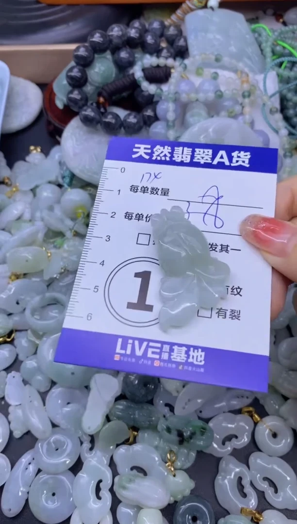 颈饰未镶嵌翡翠天然翡翠A货批量多样性发一件