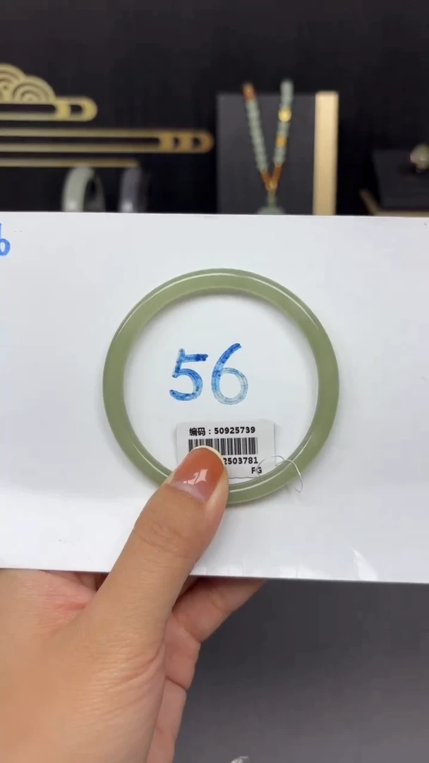 未镶嵌手镯和田玉5739