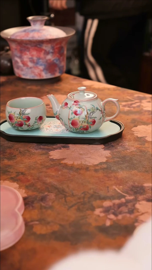 【闪购商品】陶瓷茶具（无礼盒无茶盘）@@A11605