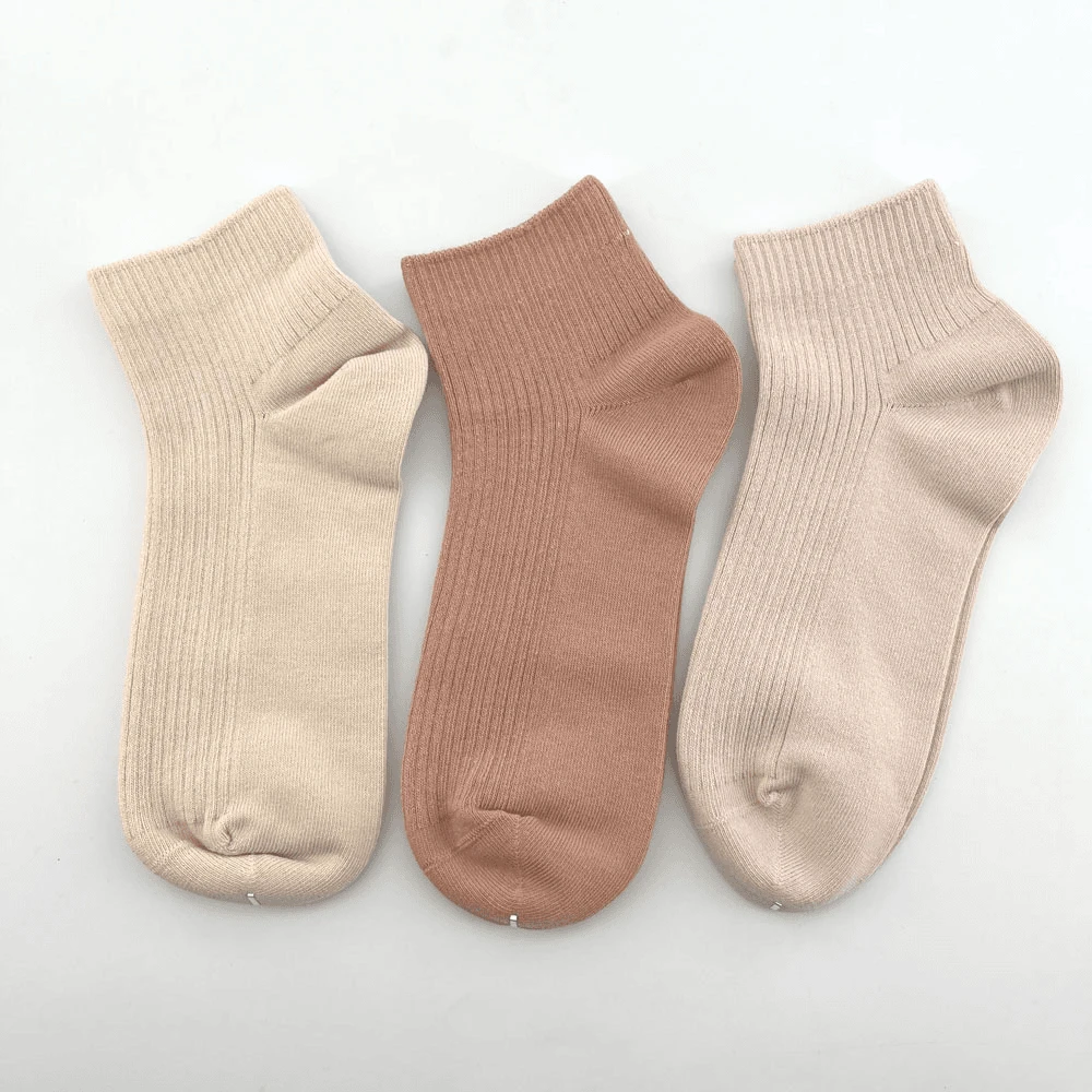 【001-100】袜子短袜中筒四季毛巾底夏季薄款透气运动吸汗春秋袜子