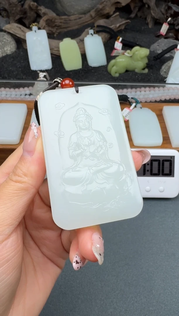 颈饰未镶嵌和田玉3
