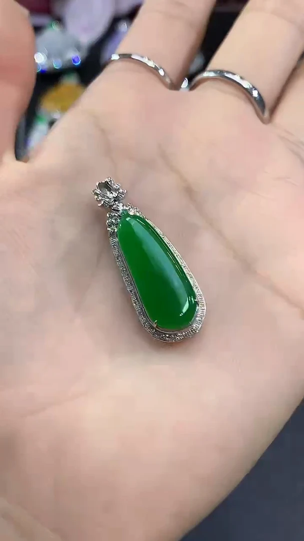 18K金镶嵌戒指翡翠S5