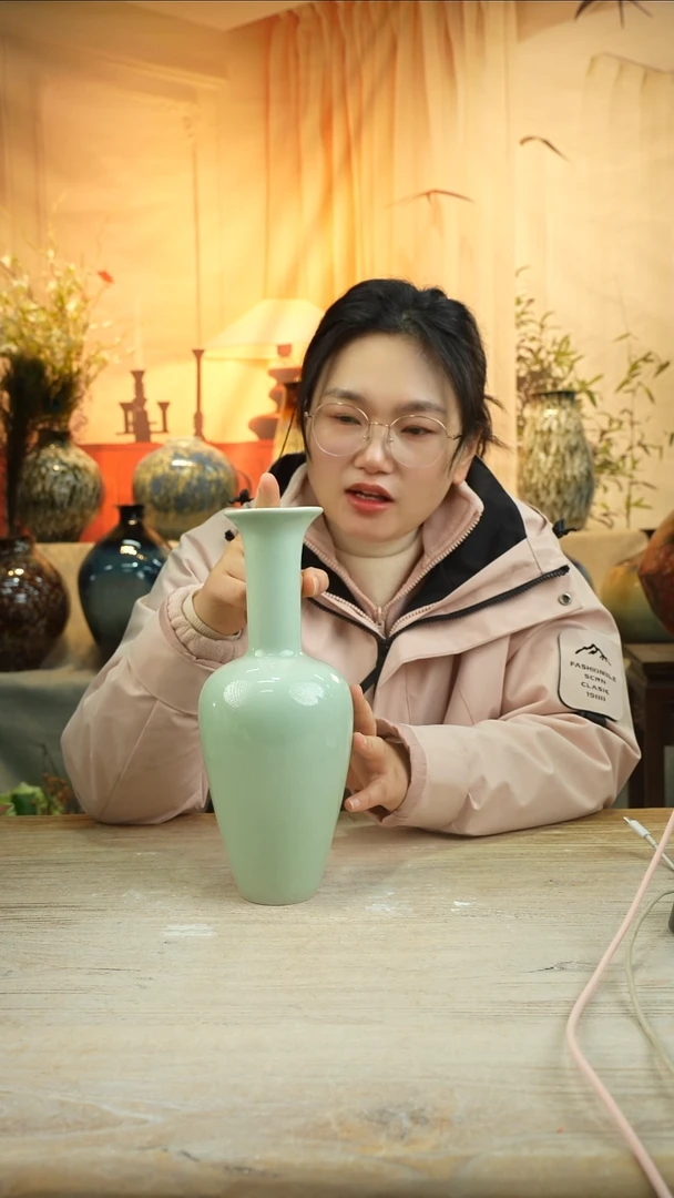 高27口6高温陶瓷花瓶花器