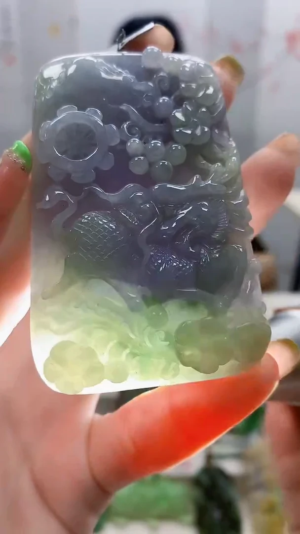 未镶嵌定制翡翠小****?5160ry-毛货挂件