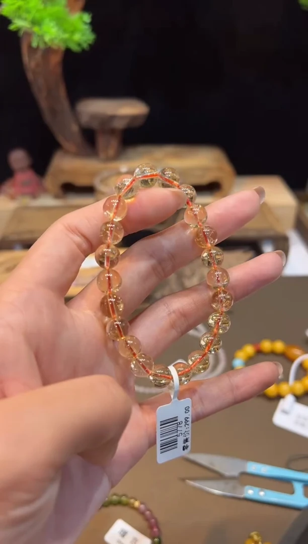 水晶手链未镶嵌手饰@@5778