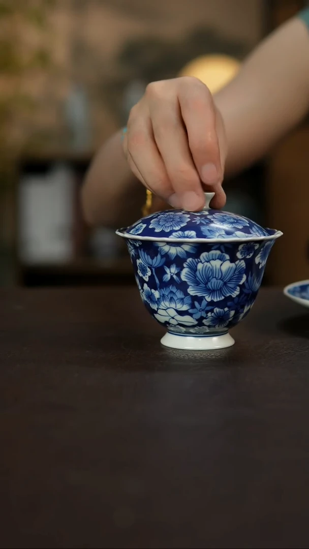 杯景德镇陶瓷杯碗柴烧多人
