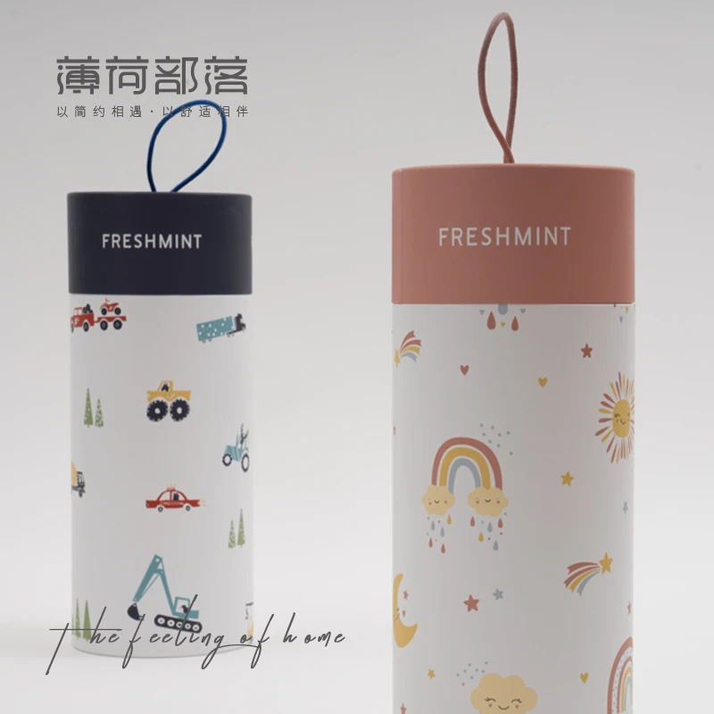 【春夏新品上新】薄荷部落儿童款床品套装亲肤舒适可爱童趣儿童床