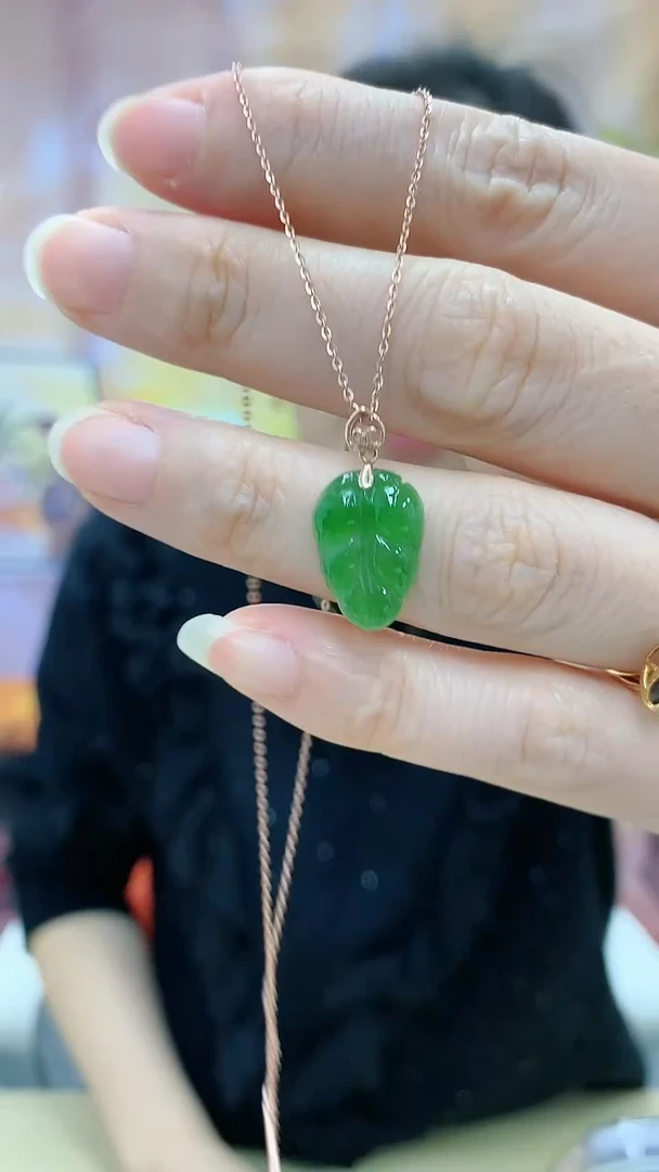 【闪购商品】和田玉吊坠(不含链)18K金镶嵌dd@@和田玉吊坠A73