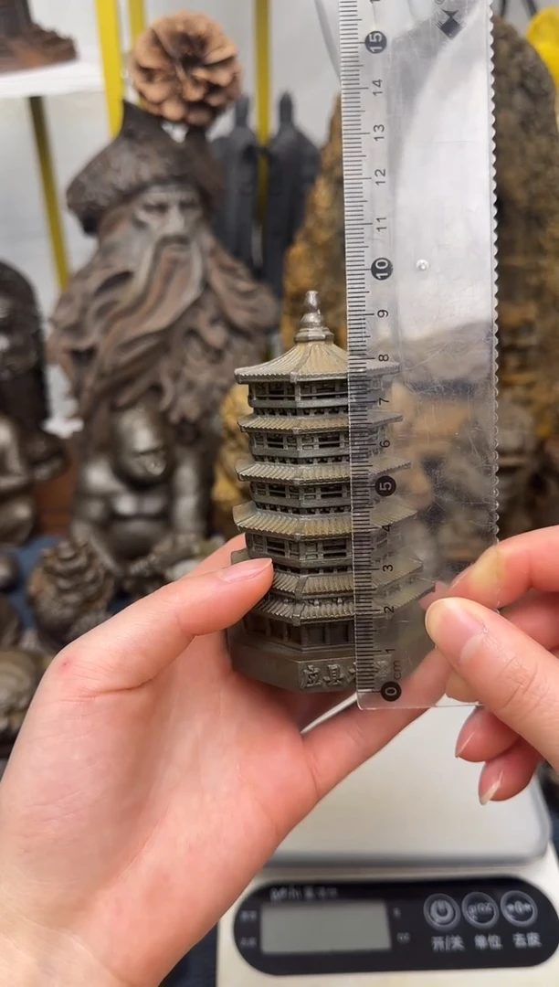 铁精致创意应县木塔