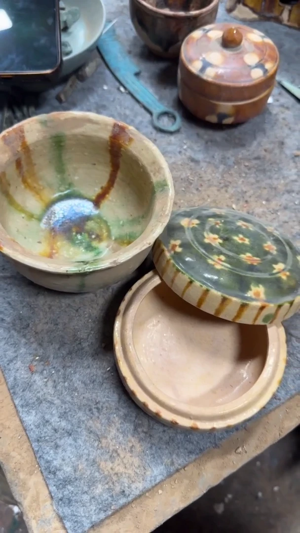 陶瓷小*唐三彩陶瓷品