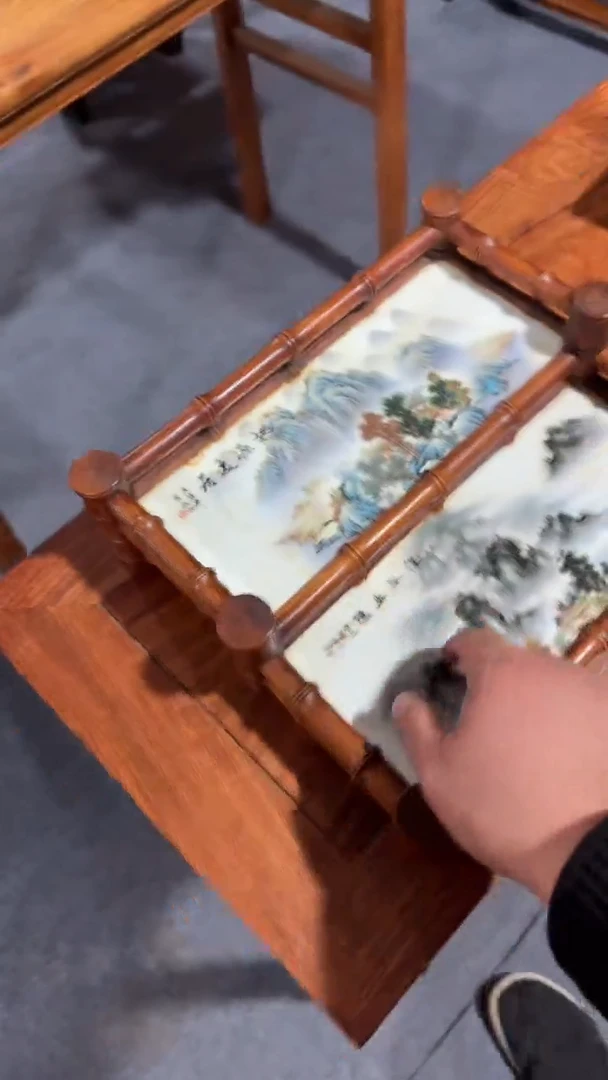 木福利          瓷板高低架