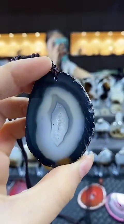 未镶嵌颈饰玛瑙/玉髓秋***语玛瑙