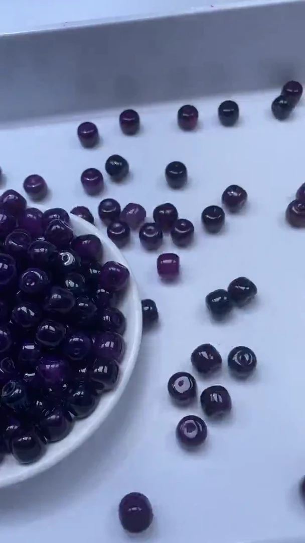 未镶嵌颈饰玛瑙/玉髓X204-舒*俱来老型11*10mm*6颗