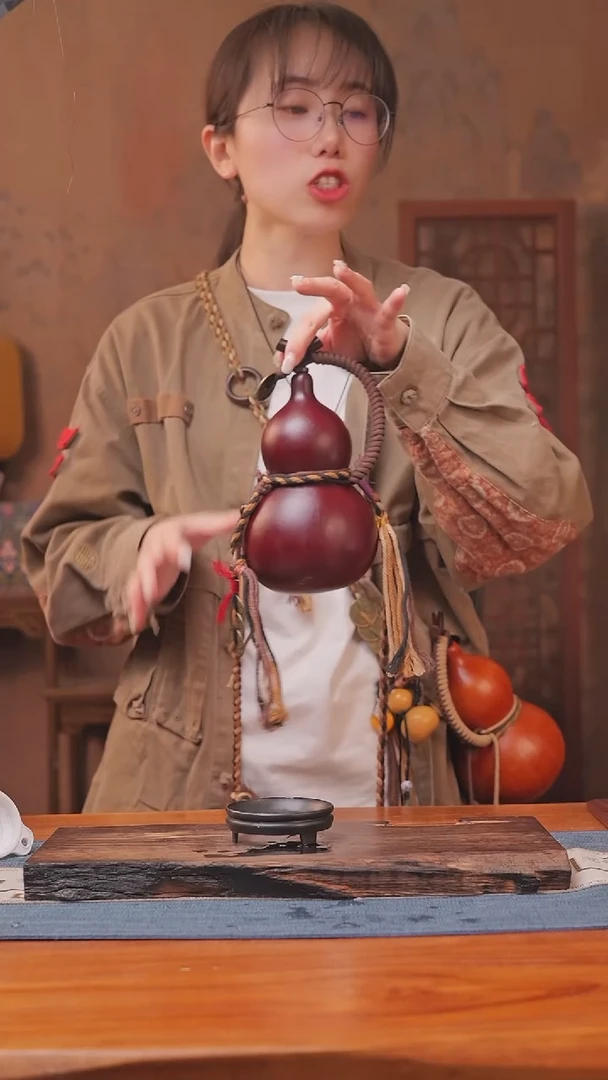 501号链接精品大漆葫芦现货现发[一物一拍]