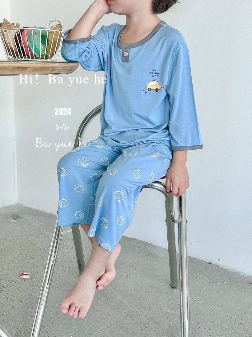 309.春夏男童九分套装【NO退换】